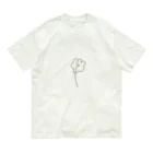 kanapi_のお花シンプル Organic Cotton T-Shirt