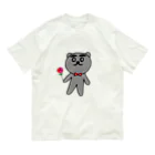 えあるもんすたーのグレーのくましゃん Organic Cotton T-Shirt