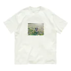 anioの春の犬 Organic Cotton T-Shirt