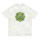 go campingのgo camping（yellow green） オーガニックコットンTシャツ