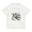 キャバリアMyラブのアンニュイなキャバリアさん Organic Cotton T-Shirt