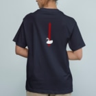 三遊亭白鳥 オフィシャルショップの白鳥トリニティ／赤 Organic Cotton T-Shirt
