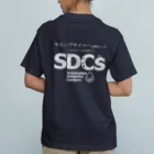 Too fool campers Shop!のSDCsキャンペーン キャンプサイコーおじさんコラボ(白文字) オーガニックコットンTシャツ