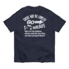 キッズモード某のゴーアヘッド!!(濃色バックpt） オーガニックコットンTシャツ