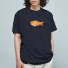 spicaのサーモンのパイ オーガニックコットンTシャツ