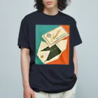 YS VINTAGE WORKSのスペイン・バルセロナ　1933年　チョコレートPURO　板チョコ Organic Cotton T-Shirt