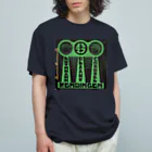 YS VINTAGE WORKSのオランダ・アムステルダム　1923年　カメレオン オーガニックコットンTシャツ