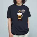 キッズモード某のビールベアー オーガニックコットンTシャツ