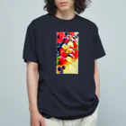 poppy22のはじけるベリーBerryz オーガニックコットンTシャツ