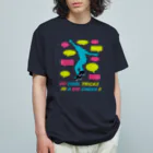 キッズモード某のクールトリックス オーガニックコットンTシャツ