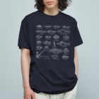 Umikko8823のお魚図鑑 Organic Cotton T-Shirt