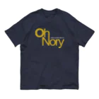 長州変態維新の会　のOhNory　Y-WHITE オーガニックコットンTシャツ