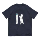 ロジローのしろくま氷菓店(いちご) オーガニックコットンTシャツ