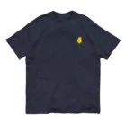 utouch_の黄色いバラ オーガニックコットンTシャツ