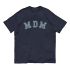 CLOMO storeのCLOMO COLLAGE B type (Navy) Organic Cotton T-Shirt