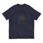 はるんるんの花火de炎色反応 オーガニックコットンTシャツ