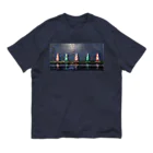 かよコーンショップのカラーコーン・雨のスーパーファイヴ オーガニックコットンTシャツ