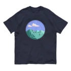 memo-s notesのcows+mountain  オーガニックコットンTシャツ