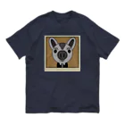 usa100のピキーン！うさぶた寝不足 Organic Cotton T-Shirt