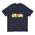 TeaDrop.Cのコザクラインコ５（色変わり） オーガニックコットンTシャツ