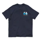 ポコそらグッズSHOPのポコそらこじんまり濃色 オーガニックコットンTシャツ