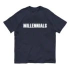 _PEAR_のMillennials ミレニアルズ オーガニックコットンTシャツ