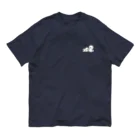 annie & PEACEFUL RIVERのビションフリーゼ エリーとヤスカ オーガニックコットンTシャツ