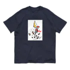 あかるいみらいけんきゅうじょのどりるりら。 オーガニックコットンTシャツ