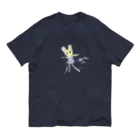 Star_1の４歳児の絵(Rainbow Teddy) オーガニックコットンTシャツ