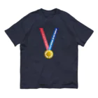 キッズモード某の我が家の金メダリスト Organic Cotton T-Shirt