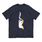 123izmの眠りシロクマ オーガニックコットンTシャツ