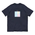 mayのデザイン下手くそ販売所の無限級数の解と幾何学を着る（白字） Organic Cotton T-Shirt