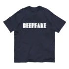 STEP_STOREのDEEPFAKE オーガニックコットンTシャツ