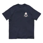 123izmのおにぎりと文鳥 オーガニックコットンTシャツ