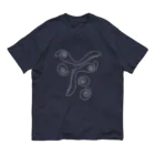 katabamiのうねうね オーガニックコットンTシャツ