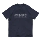 まつのき商店の槍穂高連峰C オーガニックコットンTシャツ