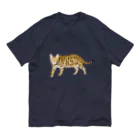 小鳥と映画館の虎 猫 トイガー Organic Cotton T-Shirt