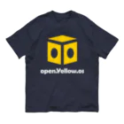 open.Yellow.os original official goods storeのopen.Yellow.os公式支援グッズ オーガニックコットンTシャツ