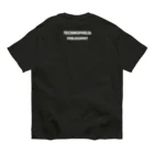 technophilia philosophyのlight painting with logo Organic Cotton T-Shirt