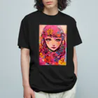 モリモト アツシのモリモト アツシの絵のお品で御座います。 Organic Cotton T-Shirt