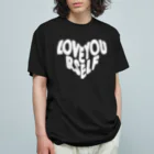 sakura_のLOVE YOURSELF オーガニックコットンTシャツ