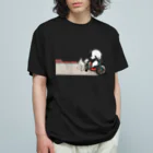 Masashi Kaminkoの【パンダ】三輪車に乗るポンちゃん Organic Cotton T-Shirt