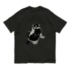 roly_poly_illustrationの【地域猫うし子】日々是好日 Organic Cotton T-Shirt