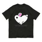 kazeou（風王）のLOVE＆RABBIT オーガニックコットンTシャツ