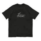 みんなの単気筒のらくがきタンキトー(白い絵) Organic Cotton T-Shirt