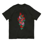 snow moonのFlowers (COLOR) Organic Cotton T-Shirt