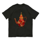 ワイン画伯の部屋のTeapot オーガニックコットンTシャツ