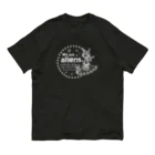 cosmicatiromの我々は宇宙人だ 白 オーガニックコットンTシャツ