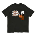 キッズモード某のレジ袋くれないとイタズラしちゃうぞ! オーガニックコットンTシャツ