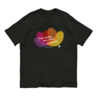 CoCoCotのファミリーハウス＜チャリティ＞花 オーガニックコットンTシャツ